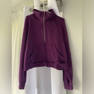 Lululemon Scuba Oversized Funnel-Neck Half Zip